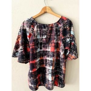 Anthropologie Tops - ANTHROPOLOGIE MAEVE BRUSHSTROKE MULTI TOP SZ M Anthropologie Tops - ANTHROPOLOGIE MAEVE BRUSHSTROKE MULTI TOP SZ M